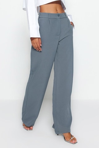 Pantaloni straight - Blu
