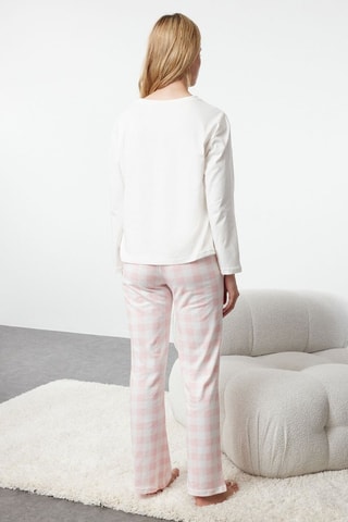 Pigiama - Bianco e rosa