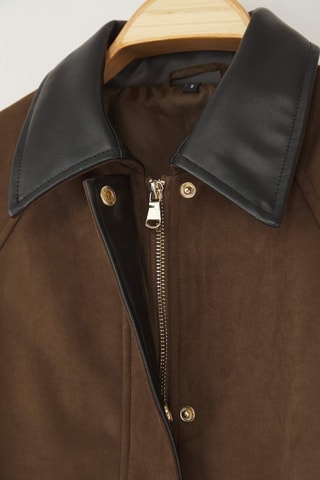 Giacca - Nero e marrone