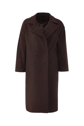 Cappotto oversize - Marrone