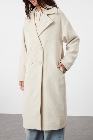Cappotto oversize - Bianco