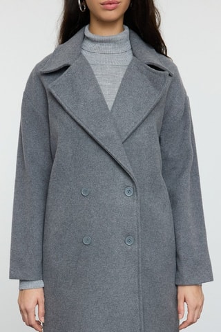 Cappotto oversize - Grigio