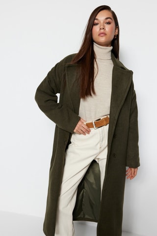 Cappotto oversize - Verde