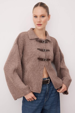 Cardigan - Marrone