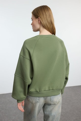 Felpa regular - Verde