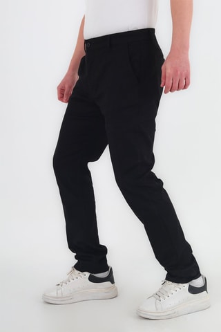 Pantaloni chino slim - Nero