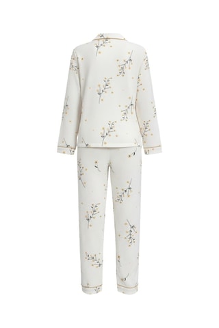 Pigiama - Bianco, blu e giallo