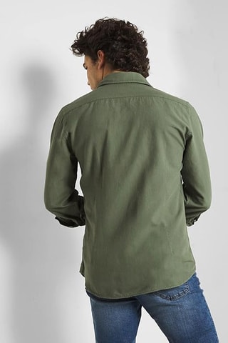 Camicia slim - Verde