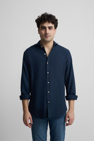 Camicia slim - Blu
