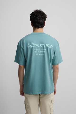 T-shirt relaxed - Verde