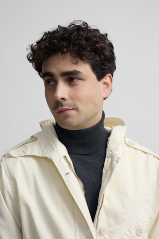 Parka con cappuccio - Beige