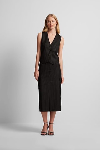 Gonna taglio dritto - Grigio