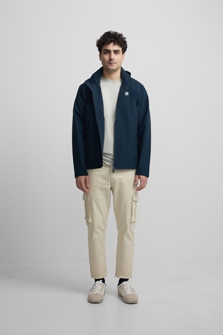 Giacca a vento con cappuccio - Blu