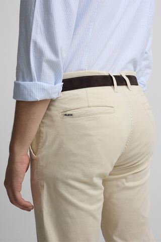 Pantaloni chino regular - Beige