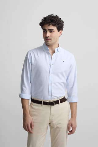 Pantaloni chino regular - Beige