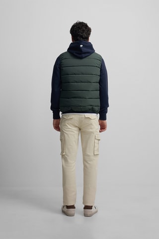 Piumino senza maniche - Verde