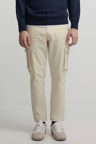 Pantaloni cargo - Beige