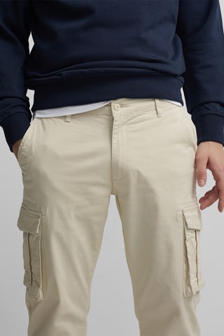 Pantaloni cargo - Beige