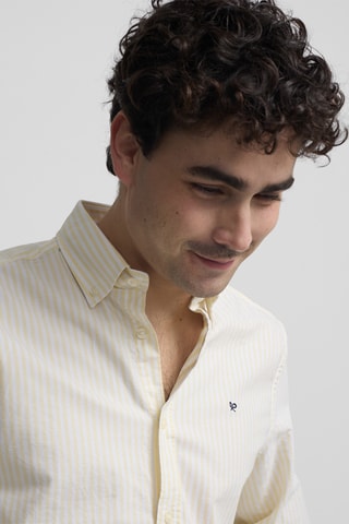 Camicia slim - Giallo