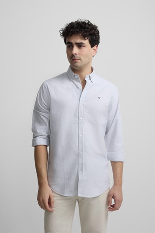 Camicia slim - Verde