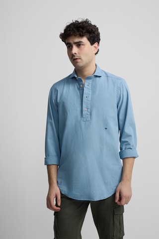 Camicia slim - Blu