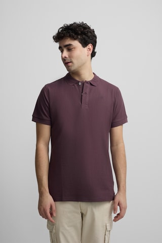 Polo regular - Bordeaux