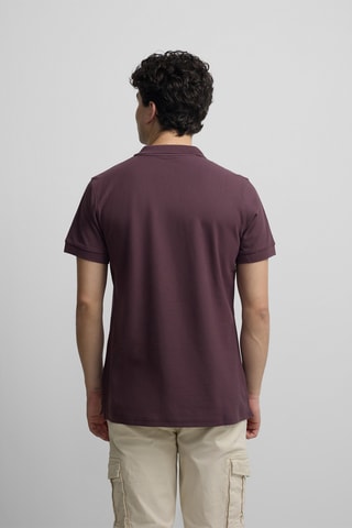 Polo regular - Bordeaux