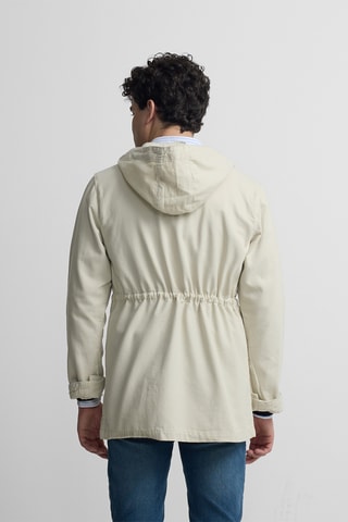 Parka con cappuccio - Beige