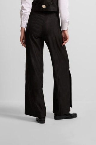 Pantaloni palazzo - Grigio