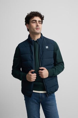 Piumino senza maniche - Blu