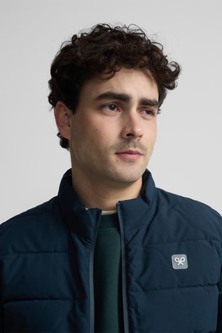 Piumino senza maniche - Blu