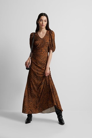 Abito lungo - Marrone