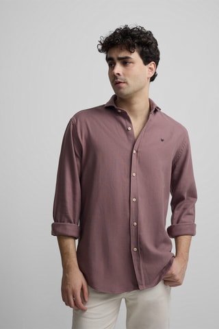 Camicia slim - Viola