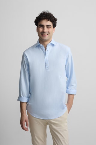 Camicia slim - Blu