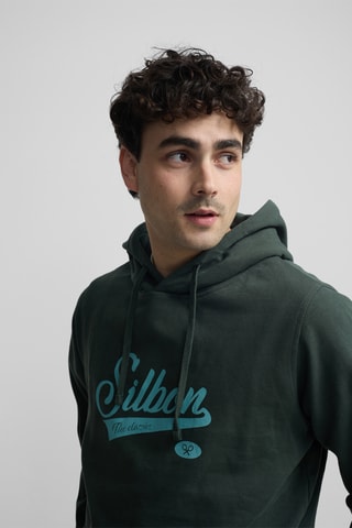 Felpa con cappuccio - Verde