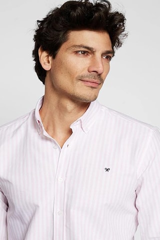 Camicia slim - Rosa