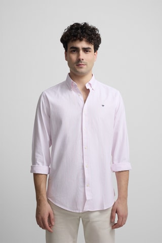 Camicia slim - Rosa