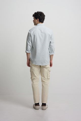 Camicia slim - Verde