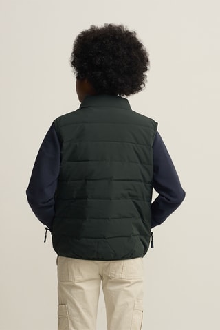 Piumino senza maniche - Verde