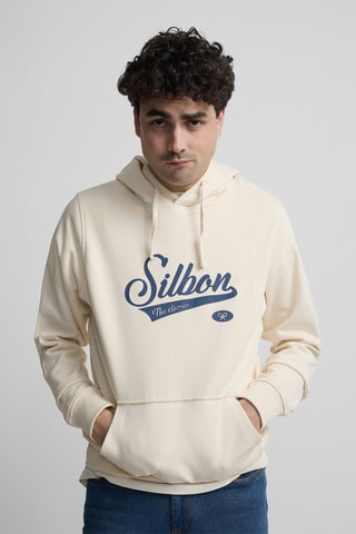 Felpa con cappuccio - Bianco