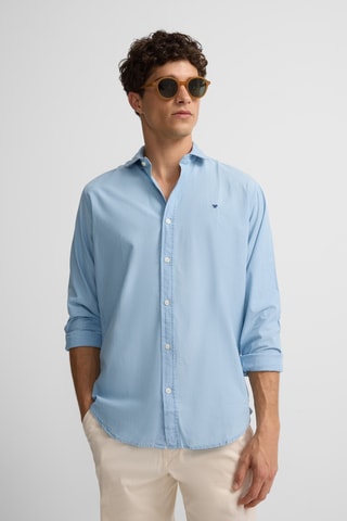 Camicia slim - Blu