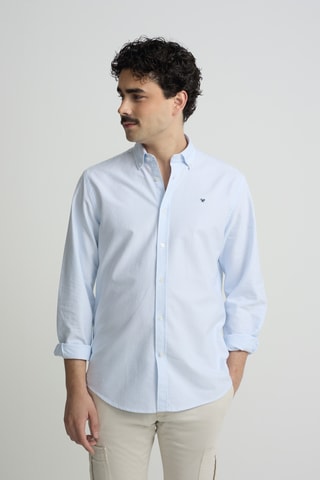 Camicia slim - Blu