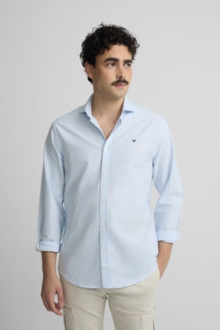 Camicia slim - Blu