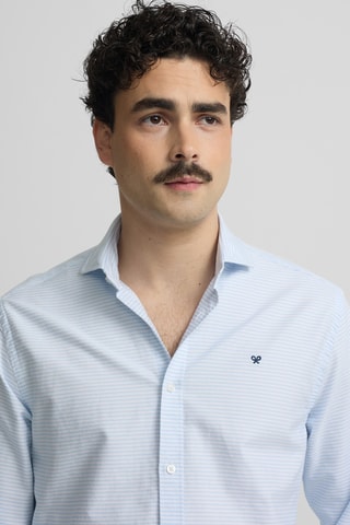 Camicia slim - Blu