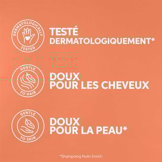 Shampoing nourrissant - Nutri-Enrich - Cheveux secs ou fragilisés - 1 L