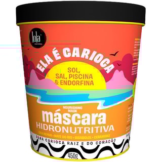 Maschera nutriente e idratante Ela é Carioca - Tutti i tipi di capelli - 480 g