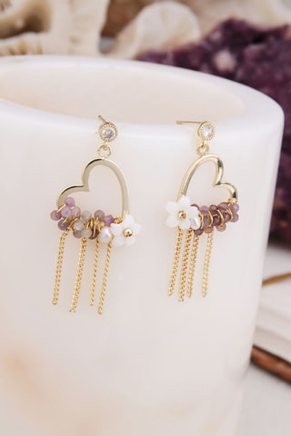 Pendientes - Amatistas