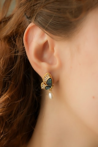 Pendientes - Labradoritas