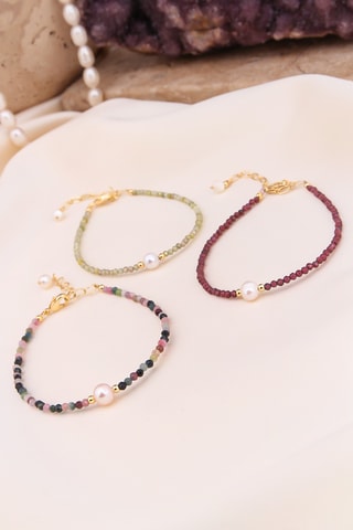 Pulsera - Ágatas y citrinos