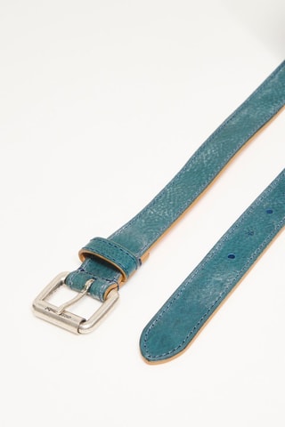 Ceinture en cuir - Bleu